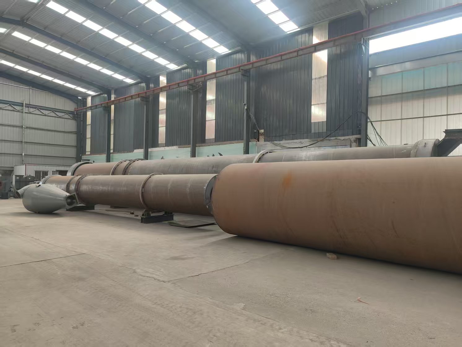 Pengering Tiga Drum Industri Persamaan Emas